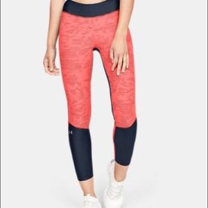 Under Armour Heat Gear Jacquard Ankle Crop legging